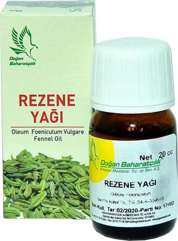 Doğan Baharatçılık Rezene Yağı 20 ML Katkısız Doğal Saf Cam Şişe - Image 1