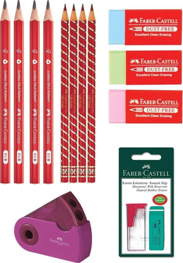 Faber-Castell Jumbo Pembe Başlangıç Set - Image 1