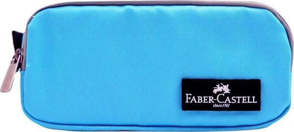Faber-Castell King Çift Bölmeli Kalemlik 23-2 Açık Mavi - Image 1