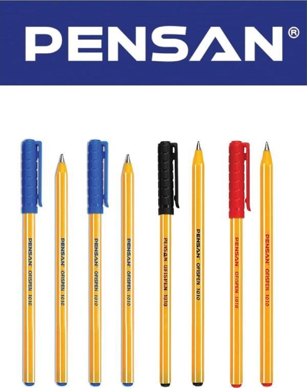Pensan 1010 Karışık Tükenmez Set 8'li - Image 1