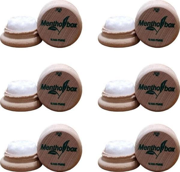 Mentholbox Mentol Migren Taşı Spa ve Masaj Mentholü 6Gr X 6 Adet - Image 1