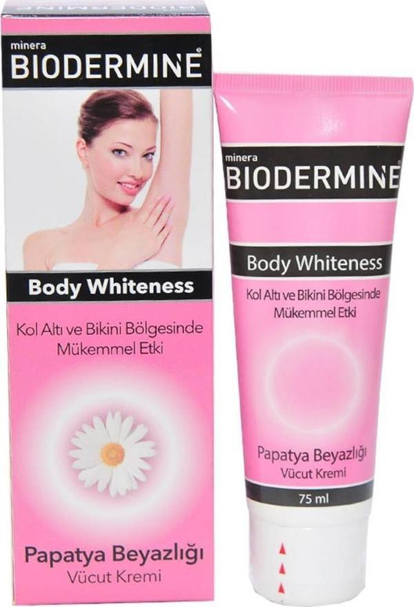 Minera Biodermine Koltuk Altı Bikini Vücut Beyazlatıcı Krem 75ML - Image 1