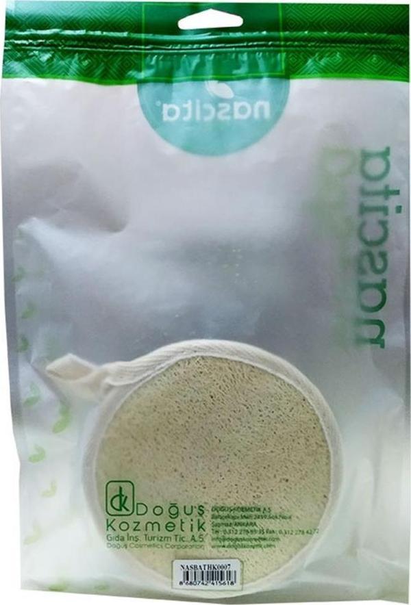 Nascita Spa Sisal Kabak Lifi El Geçmeli Banyo Kesesi 12CM x 12CM - Image 1
