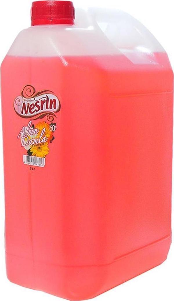 Nesrin Altın Damla Kolonyası 5 Lt Litrelik Bidon 60 Derece - Image 1