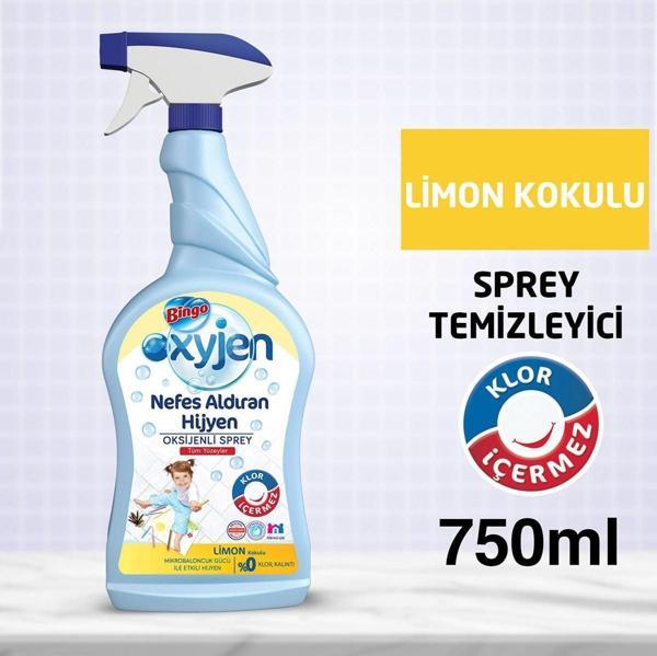 Oksijen Sprey Hassas Hijyen Sprey 750 ml - Image 1