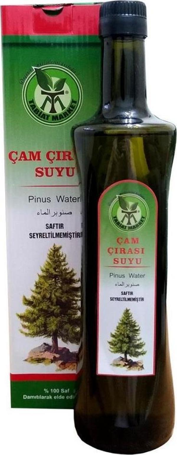 Tabiat Market Çam Çırası Suyu 500 ML %100 Doğal Saf Bitkisel - Image 1