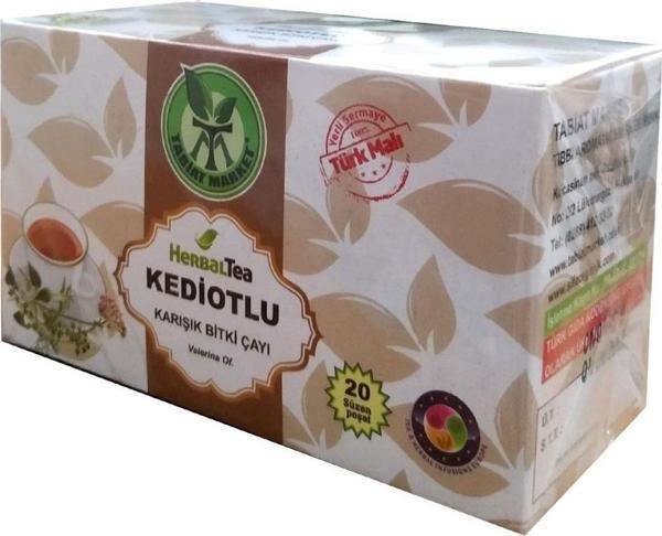 Tabiat Market Herbal Tea Kediotlu Karışık Bitki Çayı Valerian 20li Kediotu Çayı - Image 1