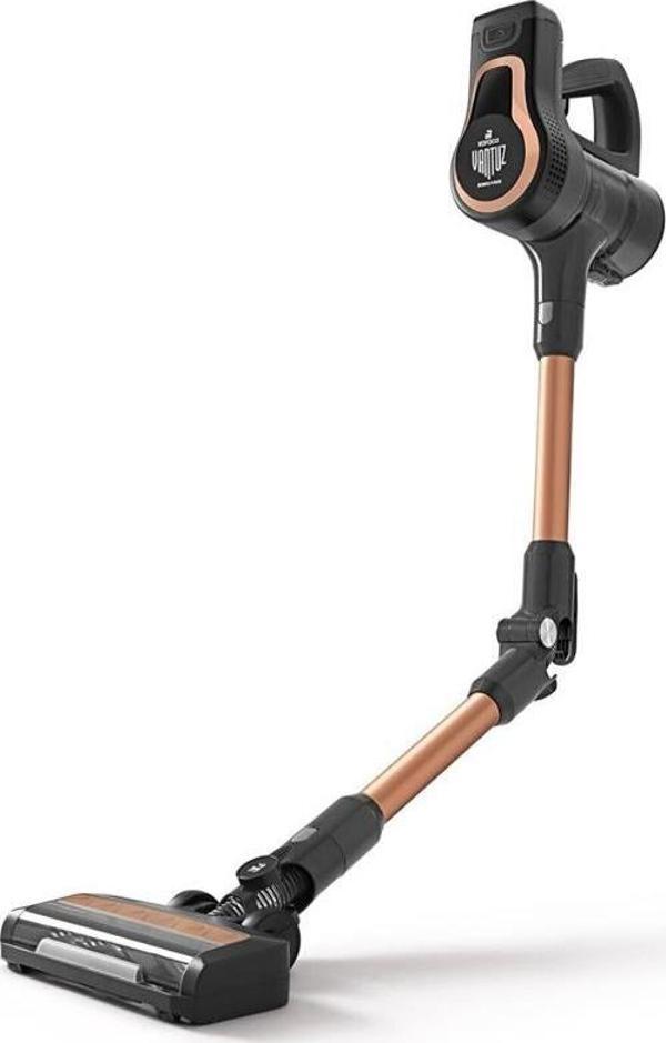 Karaca Vantuz Power Force Pro 2 in 1 Şarj Edilebilir Dik Süpürge Matte Black Bronz - Image 1