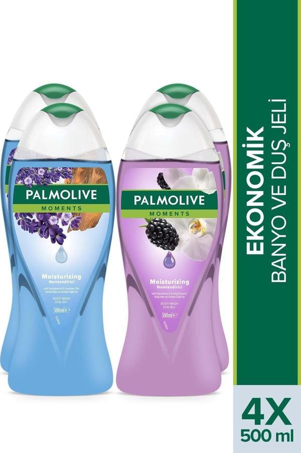Moments Nemlendirici Banyo Ve Duş Jeli 500 ml X 4 Adet - Image 1
