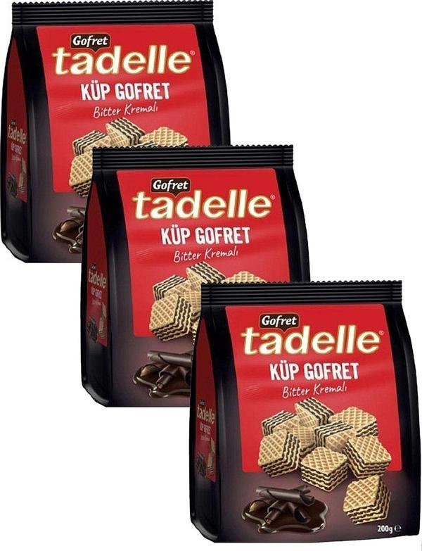 Tadelle Küp Gofret 200 Gr Bitter X 3 Adet - Image 1