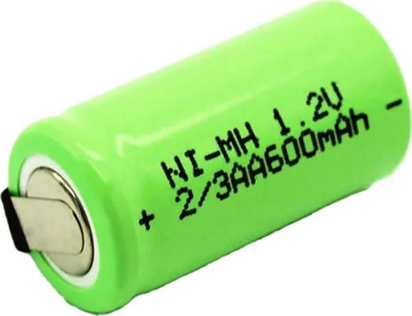 Powermaster PM-17934 1.2V NI-MH 2/3AA 600 Mah Şarj Edilebilir Puntalı Lityum Pil Şarjlı Pil - Image 1