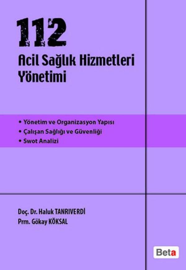 112 Acil Sağlık Hizmetleri Yönetimi - Beta Yayınları - Image 1