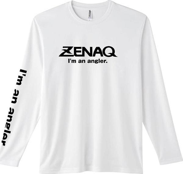 Zenaq Dry Long T-Shirt (Zenaq Logo White / M) - Image 1