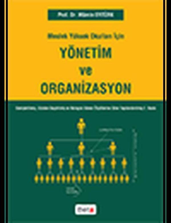 M.Y.O.İçin Yönetim Ve Organizasyon - Beta Yayınları - Image 1