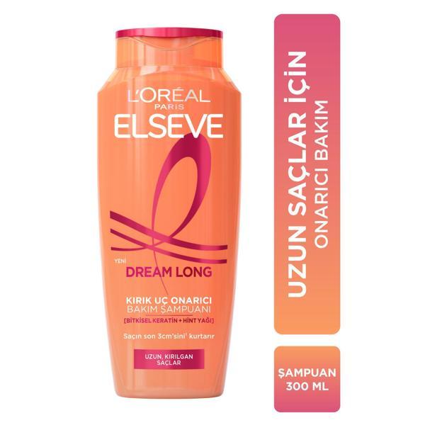 L'Oreal Paris Elseve Dream Long Onarıcı Bakım Şampuanı 300 ml - Image 1