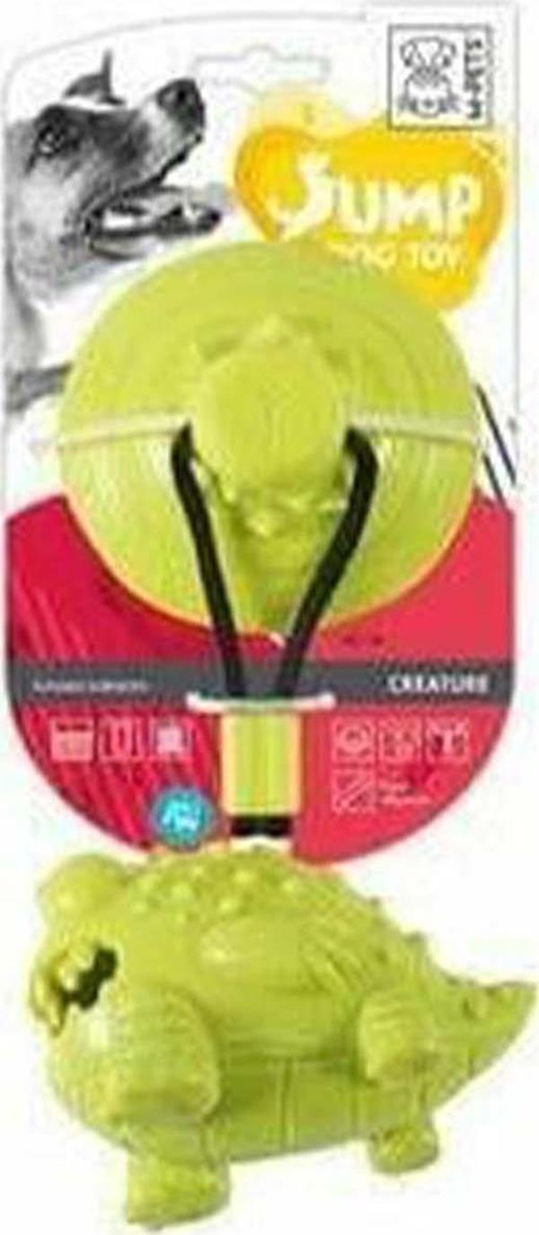 M-Pets Jump Creature Ödül Hazneli Vantuzlu Köpek Oyuncağı - Image 1