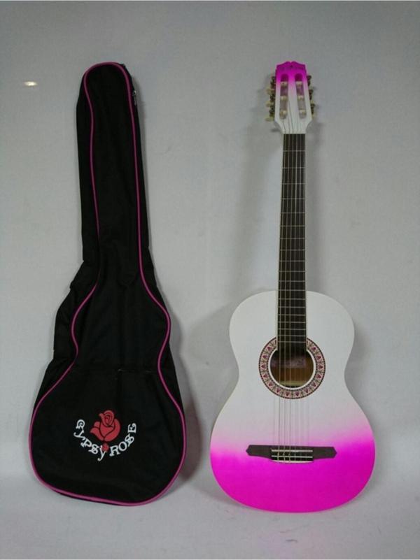 Valencia Grc1Kpub Klasik Gitar Gypsy Rose Set (Gıgbag, Strap, Stıcke - Image 1
