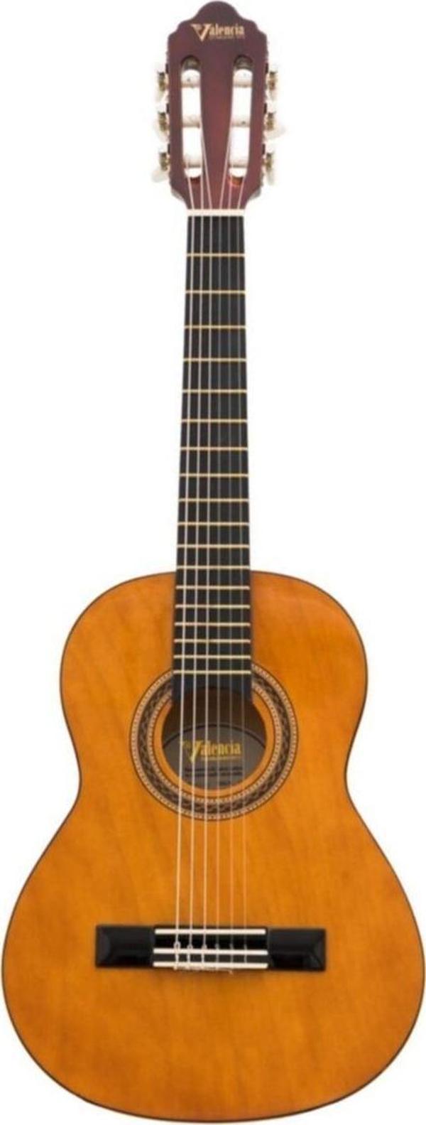 Valencia Vc103T (3/4 Boy) Nl-Naturel Klasik Gitar (Kılıf+Yedek Tel Seti+Pena Hediye) - Image 1