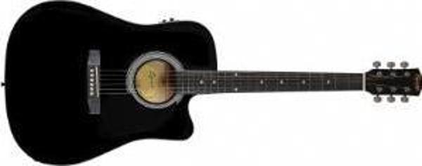Squier SA-105CE BLK Elektro Akustik Gitar - Image 1