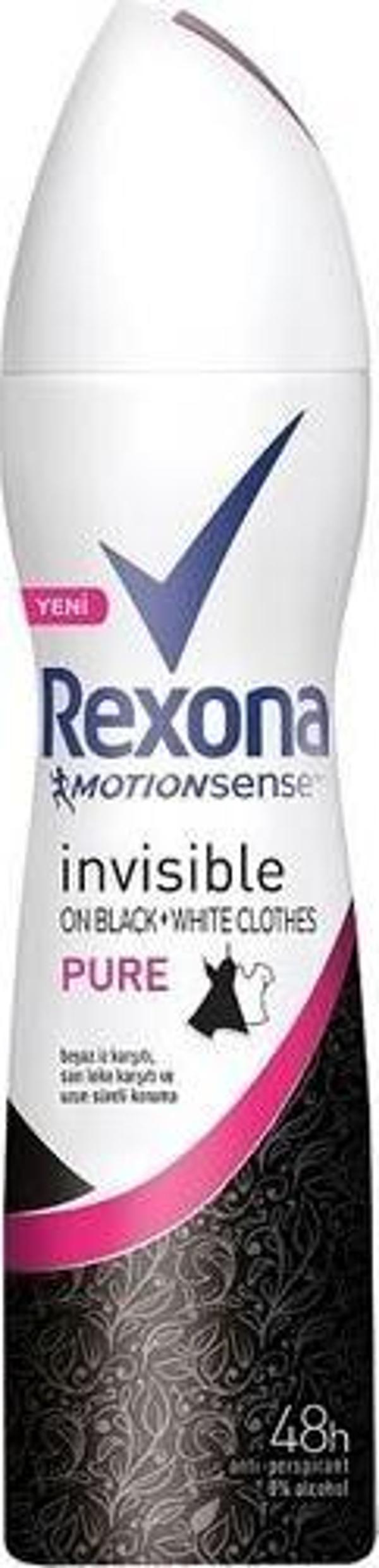 Rexona Invisible Pure Kadın Deodorant 150ML - Image 1