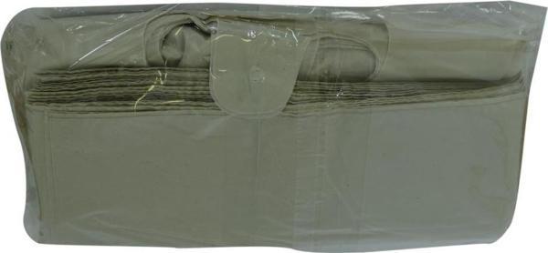 Büyük Boy Atlet Geri Dönüşüm Granül Çanta Poşet 52X33 Cm Kalın Gri 1000 Gr 1 Paket - Image 1