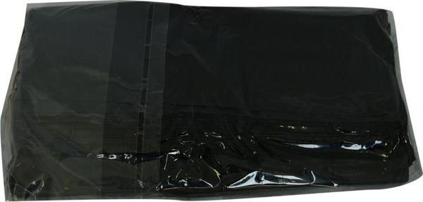 Büyük Boy Atlet Geri Dönüşüm Granül Çanta Poşet 52X33 Cm Kalın Siyah 1000 Gr 1 Paket - Image 1