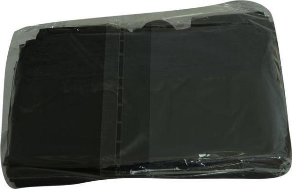 Küçük Boy Atlet Geri Dönüşüm Granül Çanta Poşet 40X25 Cm Kalın Siyah 1000 Gr 1 Paket - Image 1