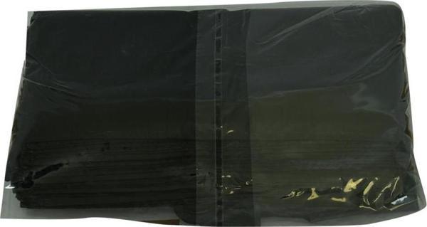 Orta Boy Atlet Geri Dönüşüm Granül Çanta Poşet 47X27 Cm Kalın Siyah 1000 Gr 1 Paket - Image 1
