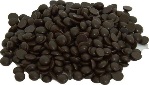 Damla Bitter Çikolata Eritmelik Drop Pul Kuvertür Bitter 100 gr - Image 1
