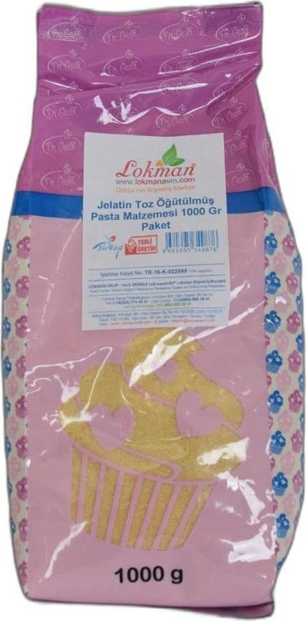 Jelatin Toz Öğütülmüş Pasta Malzemesi 1000  gr Paket - Image 1
