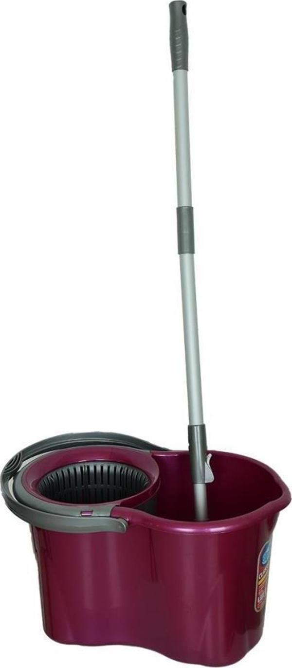 Spin Mop Döner Başlıklı Mop Kova Pasapas Sap Çok Renkli 19 Litre - Image 1