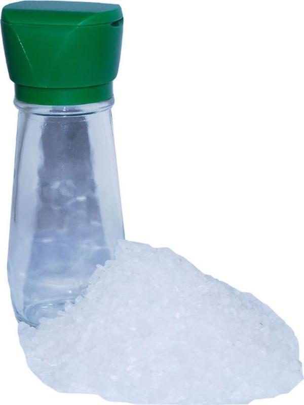 Tuz Karabiber Değirmenli Cam Tuzluklu Beyaz Himalaya Tuzu 250GR - Image 1