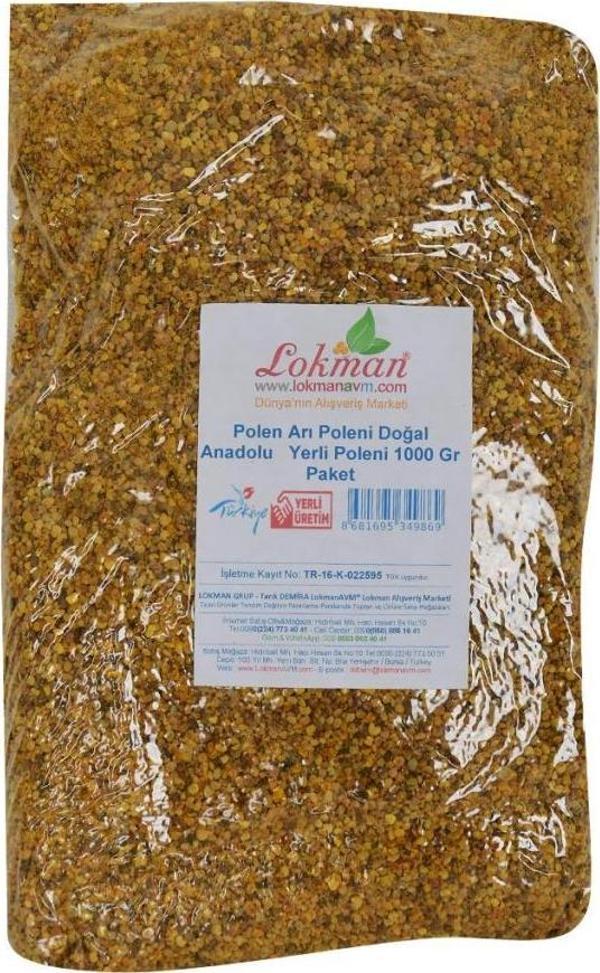Doğal Polen Arı Poleni Anadolu Yerli Poleni Kiloluk Paket 1KG  - Image 1
