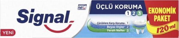 Signal Üçlü Koruma Diş Macunu 120ML - Image 1