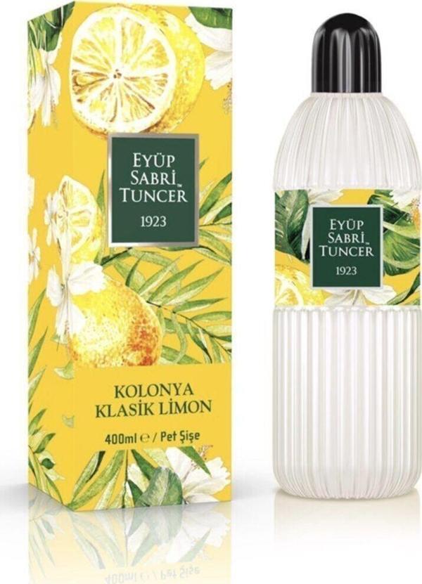 Eyüp Sabri Tuncer Limon Kolonyası 400ML Silindir Pet Şişe - Image 1