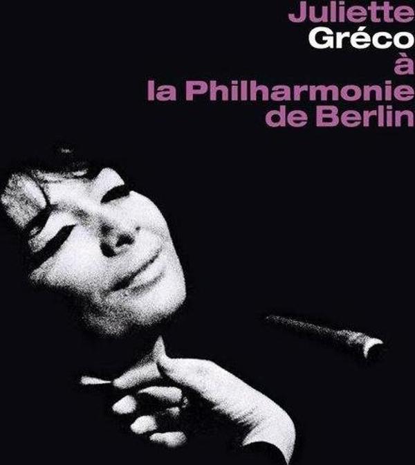 Juliette Greco A La Philharmonie De Berlin (1966) Plak - Image 1