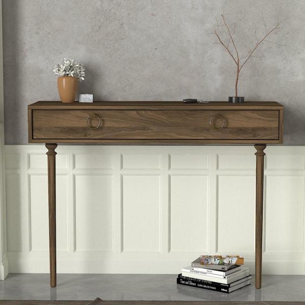 Dekorister Exclusive Goldy Dresuar Ceviz - Image 1