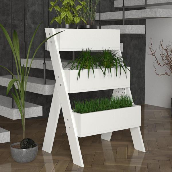 Dekorister Gardenia Çiçeklik Beyaz - Image 1