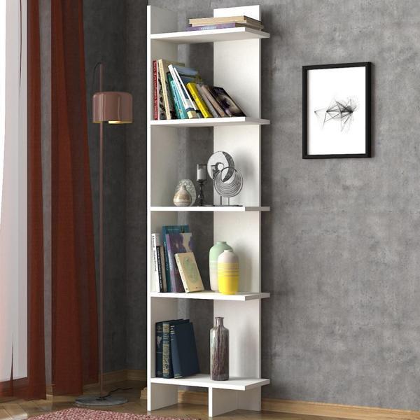 Dekorister Perla Kitaplık Beyaz - Image 1