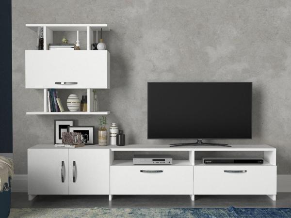 Dekorister Neva Tv Ünitesi Beyaz - Image 1