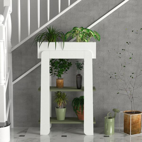 Dekorister Nola Çiçeklik Beyaz-Garden - Image 1