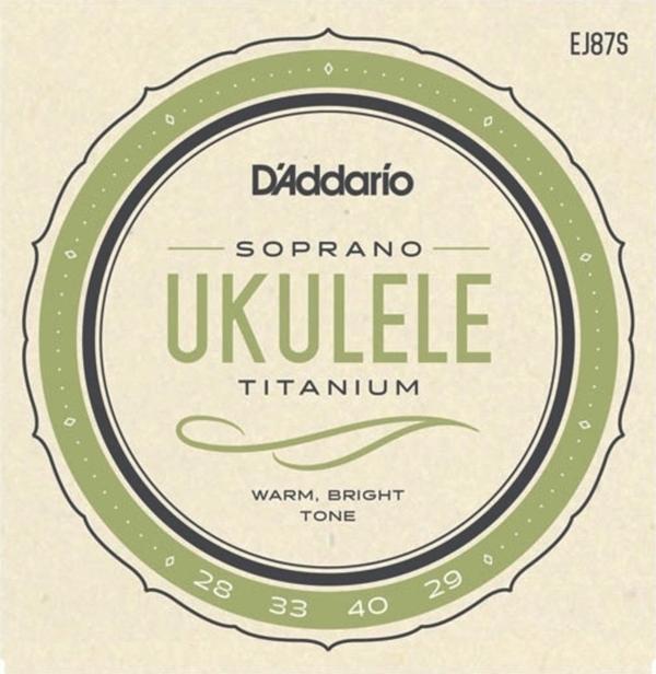 Daddario Ej87S Soprano Ukulele Teli Soprano Tıtanıum - Image 1