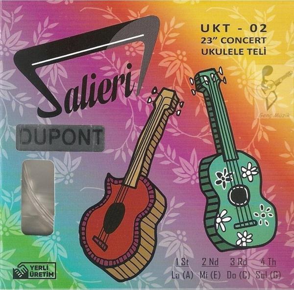 Salieri Ukt-02 Concert Ukulele Teli - Set - Image 1