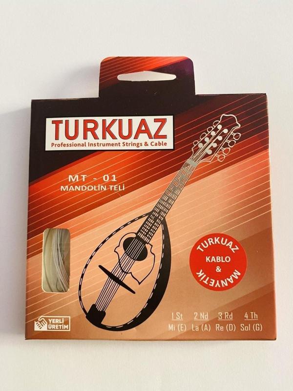 Gmc Musıc Store Turkuaz Mt-01 Mandolin Teli - Image 1