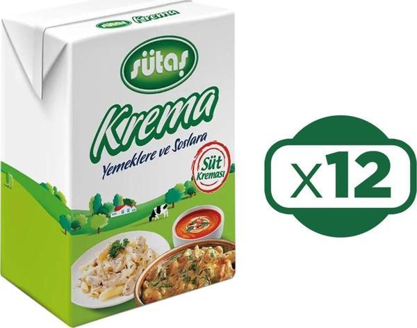 Sütaş Krema Yemeklere ve Soslara Özel 200 ml x 12 Adet - Image 1