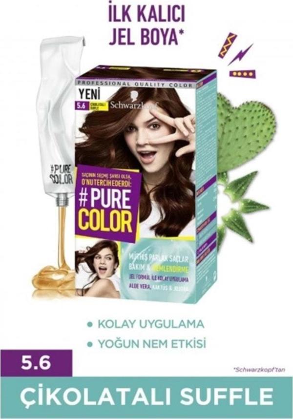 Schwarzkopf Pure Color 5-6 Çikolatalı Sufle - Image 1