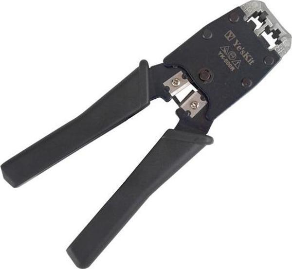 Powermaster YK-500 RJ11-RJ12-RJ45 Fişleri İle Uyumlu Kablo Sıkma Pensesi Sıkma Aleti - Image 1