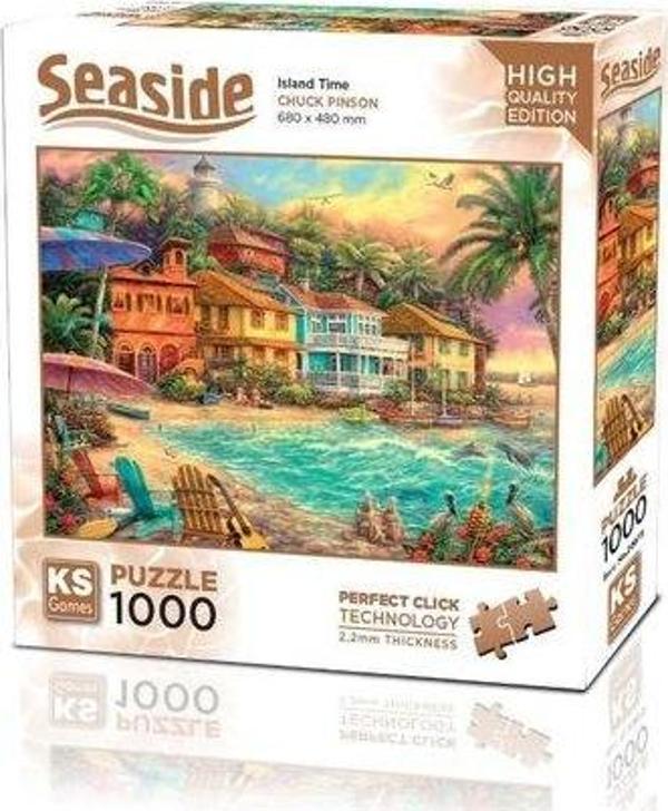 Ks Games Puzzle 1000 Parça Island Time - Image 1