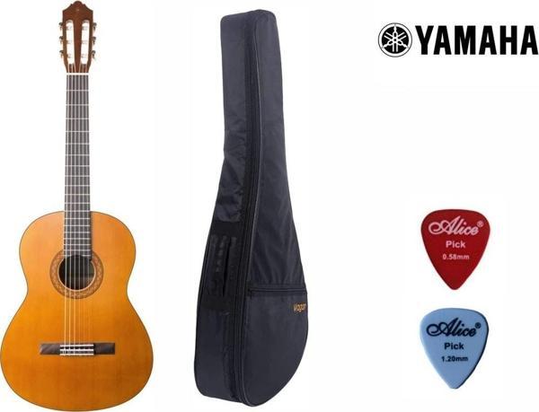 Yamaha C40 Klasik Gitar Seti ( Softcase Gigbag Hediyeli - Katre Müzik )  - Image 1