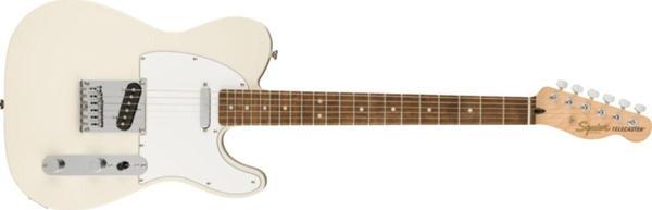 Squier Affinity Telecaster Laurel Klavye White Pg Olympic White Elektro Gitar - Image 1